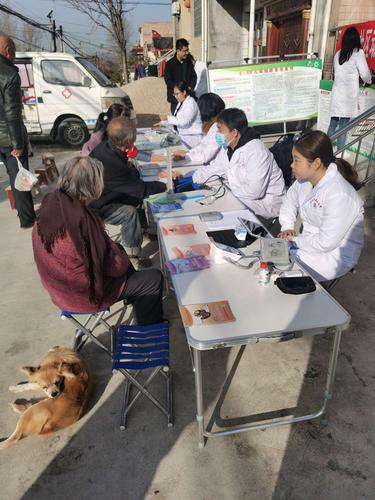 【蓝田县人民医院】中医科,麻醉科家庭签约服务团队赴九间房镇对建档